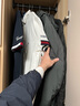TOMMY HILFIGER【透氣舒適】夏季男珠地網眼撞色袖口休閑翻領短袖T恤POLO30764 藏青色DW5 S （推薦：120-130斤） 曬單實拍圖