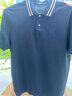 零度男裝新款商務(wù)翻領(lǐng)POLO衫男舒適簡(jiǎn)約時(shí)尚設計感有領(lǐng)短袖男 黑色 L 曬單實(shí)拍圖