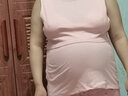 戴米安孕婦哺乳秋衣上衣純棉產(chǎn)后全棉喂奶加厚保暖內衣棉毛衫月子服秋冬 （山茶粉）純棉 XL【建議體重120-140斤】 曬單實(shí)拍圖