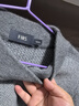 杉杉羊絨衫男冬季100%山羊絨360g重磅保暖毛衣圓領(lǐng)不褪色抗起球打底衫 曬單實(shí)拍圖