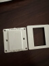 公牛（BULL）空白面板 G07系列 防溅盒面板白板 86型面板G07B101  白色 暗装 实拍图