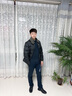 羅蒙石墨烯棉服男短款毛領(lǐng)秋冬季2025新款中青年防風(fēng)保暖棉衣爸爸外套 黑色 3XL 【適合140-155斤】 曬單實(shí)拍圖