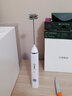 Hero雙子咖啡電動打奶器迷你電動奶泡機花式咖啡打發(fā)器多功能充電款 雙子手持打奶器-氣質白 曬單實拍圖