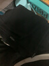 頂峰保羅休閑長(cháng)褲透氣男士春秋季純棉運動(dòng)直筒闊腿九分潮牌寬松工裝褲 80黑色 XL 曬單實(shí)拍圖