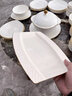 景湫景德鎮(zhèn)陶瓷餐具套裝輕奢描金北歐風(fēng)碗碟套裝家用喬遷送禮 釉下彩·金邊水立方【皮箱】 60頭 曬單實(shí)拍圖