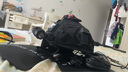 戰術(shù)兵FAST黑色夜視儀套裝作訓玻璃鋼防暴訓練戰術(shù)頭盔 C套餐(盔罩默認黑色，顏色備注) 曬單實(shí)拍圖