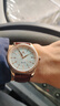 上海手表男石英表 時(shí)尚國產(chǎn)日歷簡(jiǎn)約表盤(pán)防水女表禮物 XDR0127 金殼白面男表 曬單實(shí)拍圖