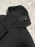 鴨鴨工裝羽絨服男士裝冬季短款連帽防寒保暖戶外潮流外套上衣服 米白色 L（建議125-150斤） 曬單實拍圖