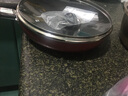 雙喜平底鍋不粘鍋家用小煎鍋煎蛋餅牛排煎鍋電磁爐燃煤氣通適用 明火燃氣專(zhuān)用24CM【帶蓋】 曬單實(shí)拍圖