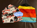 【可選兩條】 戶(hù)外運動(dòng)魔術(shù)冰絲頭巾 夏季冰爽女防曬帽 全臉騎行面罩 圍脖女脖套發(fā)帶 圍脖帽男 黃條紋 C款- 曬單實(shí)拍圖