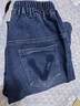 左西童裝男童牛仔褲兒童褲子秋裝春秋2025新款男孩中大童長(cháng)褲洋氣 牛仔色 【挺括有型】 160 建議身高160cm左右 曬單實(shí)拍圖
