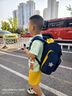 柚醬小孩子皮卡丘書包男生小學生一-三到六年級兒童男孩翻蓋 寶藍小號【+同款掛件】 幼兒園款 曬單實拍圖