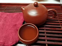 吳成志原礦朱泥紫砂壺手工泡茶壺家用功夫茶具套裝鳳鳴西施泡茶壺 吳成志大紅袍西施壺禮盒裝 190ml 曬單實拍圖