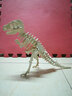 齊峰3d立體拼圖積木玩具擺件恐龍模型木質(zhì)兒童成人拼插動物diy禮物 霸王龍 曬單實拍圖