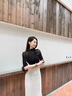紅蜻蜓打底衫女2025年春季新款女裝蕾絲網(wǎng)紗長袖t恤針織衫女士毛衣上衣 黑色 均碼 【適合80-145斤】 曬單實(shí)拍圖