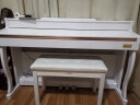 莫森（MOSEN）MS-188G电钢琴 88键全重锤键盘电子数码钢琴 专业款烤漆白+礼包 实拍图