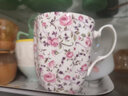 ROYAL ALBERT 英國皇家阿爾伯特骨瓷餐具茶具咖啡杯盤(pán)子禮盒鍍金抹邊玫瑰滿(mǎn)花 馬克杯0.4L 曬單實(shí)拍圖