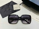 古馳（GUCCI）墨鏡眼鏡女款時(shí)尚經(jīng)典黑色大方框防曬遮陽(yáng)太陽(yáng)鏡送女生情人節禮物 GG0632SA-001黑框灰片 基礎包裝+順豐包郵 曬單實(shí)拍圖