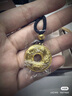 周生生達摩如來(lái)平安扣古法黃金項鏈 足金吊墜繩鏈款90849Z計價(jià) 70厘米 - 10.11克(含工費800元) 曬單實(shí)拍圖
