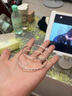 澤音925銀耳環(huán)女菱形大耳圈時尚首飾品生日情人節(jié)七夕禮物送女友老婆 圓圈耳環(huán)【不刻字】 一對 曬單實(shí)拍圖