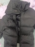 鴨鴨（YAYA）新款連帽服飾羽絨服男短款保暖休閑冬季百搭外套PG 黑色 L (175) 曬單實(shí)拍圖