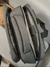 亞特龍韓版雙肩包男電腦包休閑旅行大容量男士商務(wù)背包初高中學(xué)生書(shū)包女 灰色升級版 曬單實(shí)拍圖