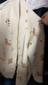 芬騰月子服秋冬季女士純棉空氣棉夾層孕婦睡衣抗菌產后哺乳家居服 米杏 L 建議：110-124斤 曬單實拍圖