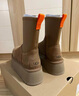 TGS UGG雪地靴女鞋1144031正品厚底增高迪普靴彈力鉛筆靴 栗色 38 曬單實(shí)拍圖