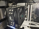 九州风神（DEEPCOOL）玄冰400V5PLUS CPU电脑散热器（镀镍4热管/双风扇/可超频220W/支持12/13代/AG400PLUS） 实拍图