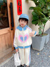 G.DUCKKIDS女童春秋款套裝2025新款洋氣時(shí)髦運動(dòng)寶寶秋季兒童運動(dòng)秋裝兩件套 米白 120 cm 曬單實(shí)拍圖