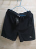 卡爾美（KELME）七分褲男夏季輕薄梭織彈力透氣冰絲跑步中褲健身訓練運動(dòng)褲 黑色 M 170 曬單實(shí)拍圖