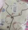 婧麒（JOYNCLEON）月子服春秋純棉紗布孕婦哺乳睡衣軟糯透氣不悶外出XL Jyz154233 曬單實(shí)拍圖