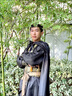云薔飛魚服錦衣衛(wèi) 明朝錦衣衛(wèi)衣服男飛魚服長款四大名捕影視古裝漢服 黑色衣服+帽子+披風(fēng) 身高170cm 曬單實拍圖