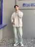 啄木鳥(niǎo)沖鋒衣男美式登山戶(hù)外春秋季外套男冬防風(fēng)防水潮流帥夾克加厚 黑色 M (建議105-125斤) 曬單實(shí)拍圖