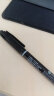 晨光(M&G)文具黑色双头细杆记号笔 学生勾线笔 学习重点标记笔 12支/盒MG2130 考研 实拍图
