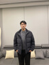 beanpole90%鵝絨  濱波秋冬男士休閑優(yōu)雅平行絎縫短款羽絨服 藏青色 L 180/96A 曬單實(shí)拍圖
