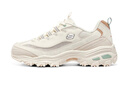 斯凱奇（Skechers）七夕情人節(jié)禮物女鞋熊貓鞋溫柔厚底老爹鞋896204 乳白色/OFWT 38 曬單實(shí)拍圖