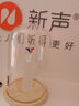 奇敬珠寶玻璃罩展示盒客廳擺件工藝品裝飾防塵罩手辦模型禮盒透明罩 23號（直徑20x高35cm）帶黑底座 曬單實(shí)拍圖