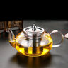 禾艾蘇（heisou）高硼硅玻璃茶壺304不銹鋼內膽沏茶壺花茶壺耐高溫加厚茶具 600ml淺淺壺 曬單實(shí)拍圖