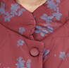 安貞雪60歲老年人衣服老奶奶裝冬裝加絨加厚馬夾媽媽裝背心馬甲XYFS213 紅色上衣 3XL 建議115-135斤 曬單實(shí)拍圖