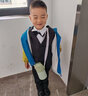 槿茗慷2-16歲小孩子小男孩穿的兒童小西裝套裝男童西服帥氣花童禮服學(xué)生 外套+馬甲+襯衣+褲子+黑色領(lǐng)帶 120 曬單實(shí)拍圖