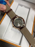 KASSAW卡梭名表 大表盤(pán)超薄 男士手表機械表 防水商務(wù)時(shí)尚男表前十大 K860.白盤(pán)玫殼棕帶（進(jìn)口機芯） 曬單實(shí)拍圖