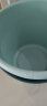 茶花（CHAHUA）水桶手提式带盖储水桶食品级加厚学生宿舍家用洗衣洗车钓鱼水桶 浅蓝色【14.4L】 实拍图