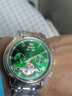 瑞士綠水鬼手表男士機械表陀飛輪全自動(dòng)鏤空十大品牌氚氣名表 機芯升級版-【鋼帶間綠】 曬單實(shí)拍圖