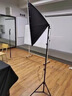 科潤樂(lè )直播攝影l(fā)ed補光燈常亮打光燈拍攝燈柔光燈箱 攝影棚拍照設備戶(hù)外攝像道具短視頻主播美顏套裝 【單燈套裝 】大功率柔光箱+2.1米支架 曬單實(shí)拍圖