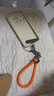 摩斯維 手機掛繩掛脖子斜挎手腕帶吊繩掛件掛飾手機殼鑰匙鏈繩帶防盜繩男女士防丟失神器適用華為蘋(píng)果機 手腕款【愛(ài)馬橙】8mm加粗+贈貼片 曬單實(shí)拍圖