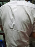 【138兩件】帝創(chuàng)者襯衫男2022夏季新款襯衫男士短袖商務(wù)休閑修身純色商務(wù)休閑襯衣男工裝 DX806白色 40/XL 曬單實(shí)拍圖