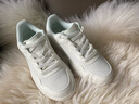 安踏小白鞋板鞋女鞋春季厚底休閑鞋增高學(xué)生復古百搭運動(dòng)鞋子 象牙白/氧氣綠-2 35.5 曬單實(shí)拍圖