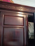 木中央 紅木家具 印尼黑酸枝 學(xué)名：闊葉黃檀衣柜 實(shí)木衣櫥 現代新中式素面三門(mén)衣柜1.56米儲物柜 1.56米素面三門(mén)衣柜 曬單實(shí)拍圖