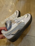 彪馬（PUMA）【德訓鞋】復古銀灰蕾絲厚底鞋女新款T字鞋PALERMO401286 灰色-迷霧灰-01 36 曬單實(shí)拍圖